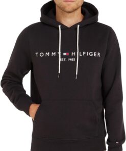 Tommy Hilfiger Sweat À Capuche Pour Homme Core Logoavec Capuche
