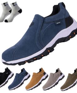 URWEIGH Chaussures De Marche Orthopédiques Confortables pour Hommes,avec Soutien De La Voûte Plantaire et Rembourrées, I