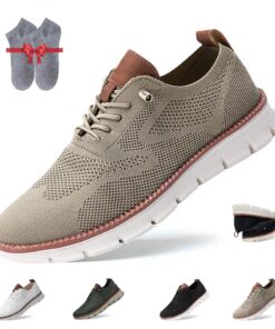 Overhil1s Chaussures Wearbreeze Ultra Confortables pour Hommes, Chaussures orthopédiques urbaines Respirantes, Chaussure