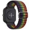 3 Pièces Bracelet Compatible Xiaomi Mi Band 7/Mi Band 6/Mi Band 5 Femmes Hommes, Élégant Bracelet de Remplacement en Nyl