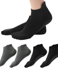 Soleeya Chaussettes Antidérapantes Femme Pilate Yoga EU 36-40 | 1. Chaussettes Antidérapantes Femme Pilate Yoga EU 36-40