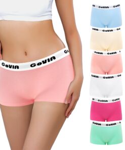 Libella Boxer Femme Coton Shorty Shorts Caleçons Femmes Lot de 6 | Comfortables ShortsSans Couture pour Femmes| Everyday