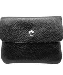 Charmoni Portefeuille Femme Noir Multi Poches - Accessoire de Mode pour Femme - en Cuirlexible, Durable et Luxe, Idéal p