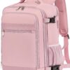 KLOSTAIN Sac à Dos Voyage Cabine pour Homme Femme 30L Bagage Easyjet Couleur Rose