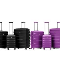 Valise Flight Knight ABS pour Voyageurs Namésophiles - Lightweight 3 Sizes - Compatible Air France, Hop!, easyJet, Ryana