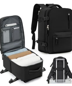 Sac à Dos Sous Vide Ryanair Wizz air 40x20x25 pour Ordinateur Portable 14 Pouces Homme et Femme
