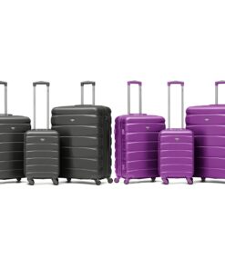 Valise Flight Knight ABS - Légère et Compatible Avec Plusieurs Compagnies Aériennes | Idéale Pour Voyageurs et Week-End