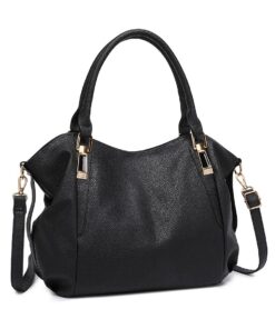 Sac Miss Lulu Grand Sac à Main Femme Imperméablepour Usage Quotidien et Voyage en Cuir PU Sac Miss Lulu Grand Sac à Ma