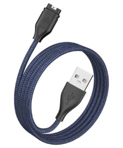 Chargeur GarminCompatible Bleu USB Nylon
