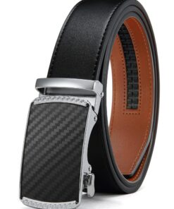 Ceinture Hommes Chaoren Automatique en Cuir Taille Ajustable - Séduction Garante - Modelé Large (35 mm)