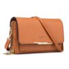 Sac à Téléphone Portable Femme en Cuir PU - Petit Sac Bandoulière - Réglable - Ideal pour Femmes