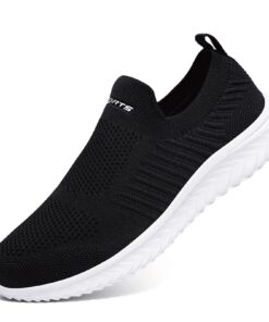 Hanani Respirant Légère Sneaker Femme Homme Running Fitness Jogging Walking Confortcontre les chocs
