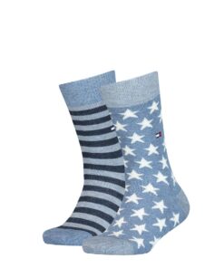 Tommy Hilfiger Th Kids Sock 2p Stars and Stripes Chaussettes + Tommy Hilfiger Th Kids Sock Stars and Stripes Chaussettes