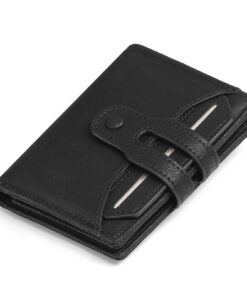 Portefeuille SENDEFN Homme avec Blocage RFID pour Hommes en Cuir avec 13 CompARTS de Cartes Crédit et Poche à Monnaie