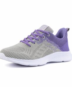 Hitmars Sneakers Femmes Running Marche Fitness Violet 3 40