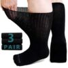 Chaussettes diabétiques sans élastique et sans coutures ZFSOCK Homme et Femme OEKO-TEX STANDARD 100_amples Mi-mollet