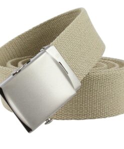 Ceinture militaire YEHMAN 6 coloris 120 cm 3,5 cm large