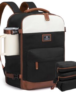 LOVEVOOK Sac à Dos de Voyage pour Femmes, Grand Bagage Cabine pour Avion, Sac de Voyage et Sac à Dos pour Travail et Vac