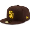 New Era 59Fifty Cap - Authentic sur le terrain des San Diego Padres pour supporters