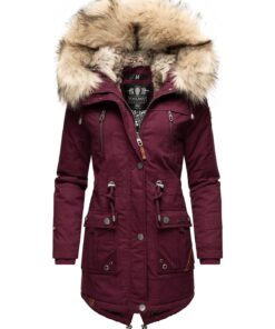 Manteau d'hiver Navahoo Honigfee Parka avec Capuche pour Femme XS-XXL - Chauffant - Mode - Confort