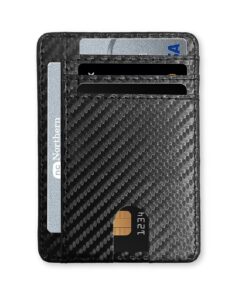 KEYRI Portefeuille Homme Élégant et Minimaliste Porte-Cartes de Crédit Portefeuille en Élégant et Minimaliste PU en Cuir