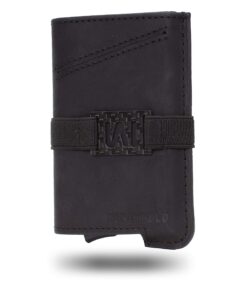 Moneyhold Porte-Cartes RFID pour iPhone et Android, Compact et Étanche, Cuir Végan, Protection contre les Vols, Portefeu