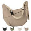 Sac à Main AUNGCSHE Femme en Velvet, Rigide et Comfortable, Idéal pour Femmes et Hommes, Convient pour le Bureau, la Pol