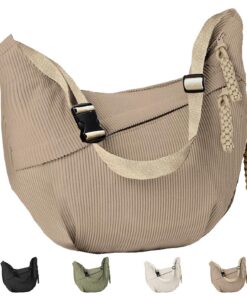 Sac à Main AUNGCSHE Femme en Velvet, Rigide et Comfortable, Idéal pour Femmes et Hommes, Convient pour le Bureau, la Pol