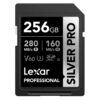 Lexar SILVER PRO carte SD 256Go V60 U3 C10 280Mo/s lecture 160Mo/s écriture photo vidéo Passionné