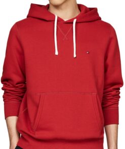 Tommy Hilfiger Sweat à Capuche Homme Essential Fleece - Confortable et Chaud pour une Utilisation Quotidienne, Regular F