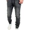 Pantalon de jogging en jean RS-2073 taille slim pour homme