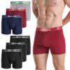 IGOLUMON Bambou Caleçon Homme Élégant et Respirant Lot de 6 pour Hommes The Forest Stewardship Council