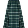 Jupes à carreaux SCARLET DARKNESS pour femme, taille haute avec poches, idéales pour le bureau et la soirée, élégantes e