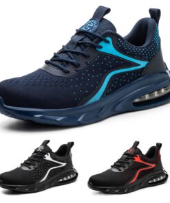 AONETIGER Chaussures de Sécurité Hommes Femme Légères Chaussures de Travail Respirantes Antidérapantes Protection des Pi