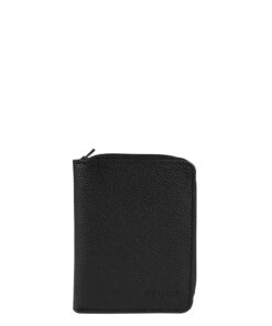 BEMON Portefeuille en Cuir pour Homme - 4 Emplacements Cartes, Compartiment Zippé, Protection RFID, Idéal pour Voyage et