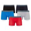 Boxers FM London Lot de 5 pour Homme avec Technologie Hygiene OEKO-TEX