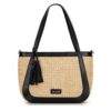 Sac à bandoulière WITTCHEN | Été bohème pour femme | Cuir écologique | Fermeture éclair pratique | Poignées confortables