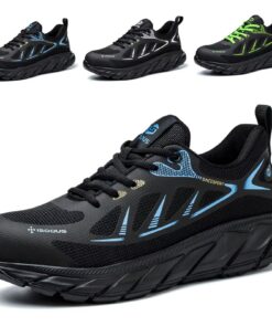 ISOOUS Chaussures de Sécurité Homme Antidérapantes Protection Pied Légères Chaussures de Travail Homme Embout Acier