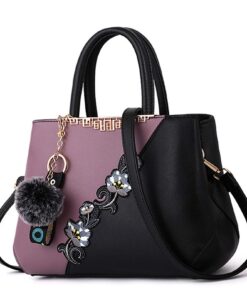 Sipobuy Sac À Main Feminin Élégant Violet Bandoulière Classique pour Femmes