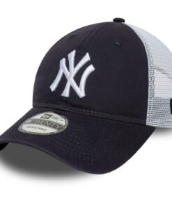 New Era 9Twenty Trucker Cap - Chapeau de Baseball pour les Fans des New York Yankees - Pour Usage Quotidien et Activités