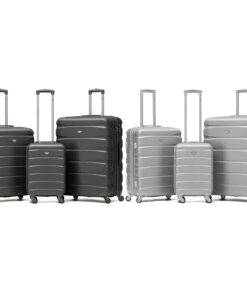 Valise Flight Knight ABS - Pesanteur Réduite - Compatible Air France, Hop! easyJet, Ryanair et Bien d'Autres! Tailles Va