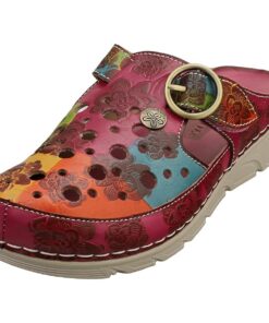 Titre SEO optimisé : LAURA VITA Dorry 08 Sabots pour femme Fuchsia | Confort et Style en Taille M | Taille M - Couleur F