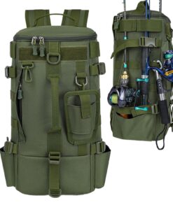 Sac À Dos de Pêche Étanche pour Randonnée et Camping