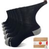 Chaussettes diabétiques SOJOFEL homme femme - Grande taille coton coussin sans élastique sans coutures pour pieds gonflé