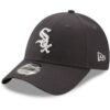 New Era Chicago White Sox MLB Cap pour Hommes Événements Sportifs Élastique Noir et Blanc 9Forty