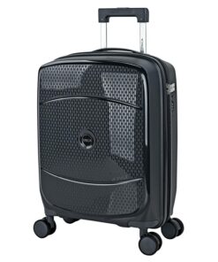 Valise Cabine ITACA 55x40x20 Résistant et Légère Anthracite pour Voyage