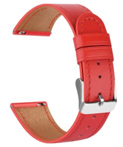bracelet de Samsung Galaxy Watch 4 compatible homme et femme, bracelet en cuir souple, fonction sport, modèle 46 mm/Gala