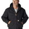 Carhartt Veste Isolante Double Flanelle Homme Coupe Ample Chaud Hiver Rétro J140