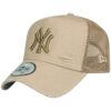 Cap deTrucker en Maille Distressé New York Yankees pour Hommes | Respirable | Accessoires de Mode | Baseball | Taille Un