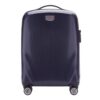 Valise de voyage en polycarbonate WITTCHEN.pc Bleu foncé 4 roulettes TSA Manche télescopique S